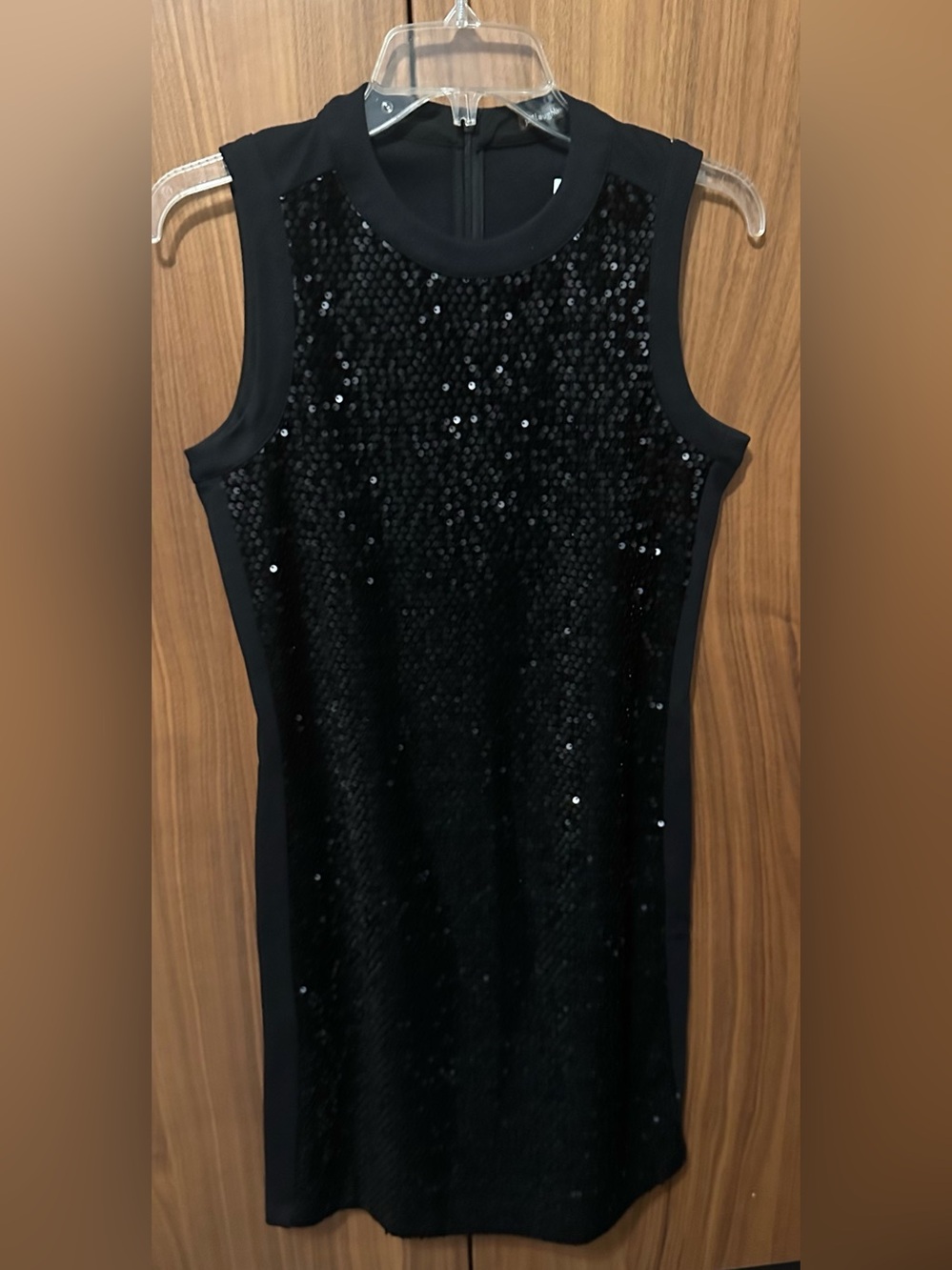 J. McLaughlin Black Sequin Dress